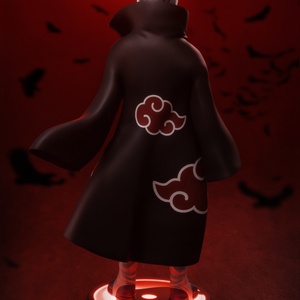 Itachi Uchiha - Naruto - művészet - makett, modell - Meska.hu