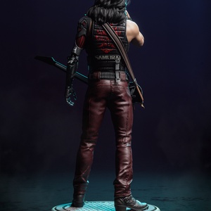 Johnny Silverhand - Cyberpunk 2077 - művészet - makett, modell - Meska.hu