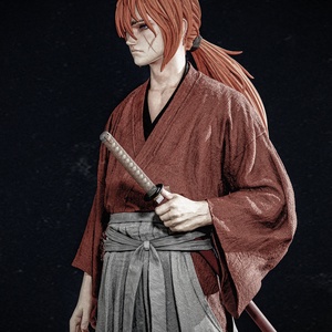 Kenshin Himura - Ruroni Kensin - Meska.hu