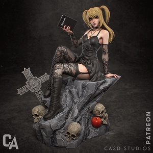 Misa Amane Diorama - Death Note - művészet - makett, modell - Meska.hu Misa Amane Diorama - Death Note - művészet - makett, modell - Meska.hu