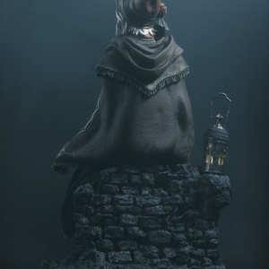 Plain Doll - Bloodborne - művészet - makett, modell - Meska.hu