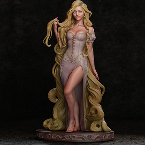 Rapunzel, Művészet, Makett, modell, Festett tárgyak, Mindenmás, MESKA