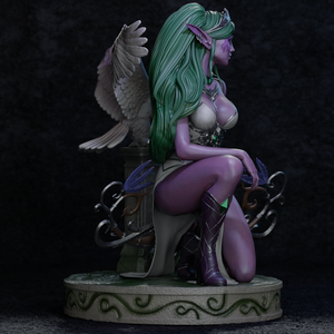 Tyrande Whisperwind - World of Warcraft - művészet - makett, modell - Meska.hu