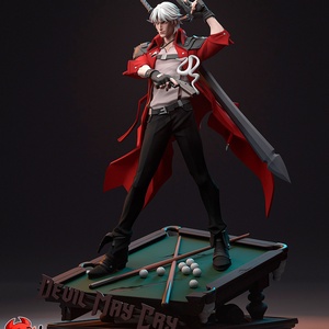 Dante - Devil May Cry (Netflix) - művészet - makett, modell - Meska.hu