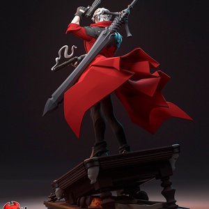 Dante - Devil May Cry (Netflix) - művészet - makett, modell - Meska.hu