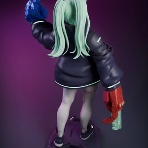 Rebecca - Cyberpunk: Edgerunners - művészet - makett, modell - Meska.hu Rebecca - Cyberpunk: Edgerunners - művészet - makett, modell - Meska.hu