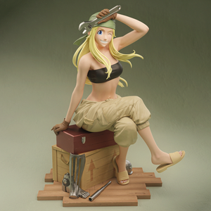 Winry Rockbell - Fullmetal Alchemist, Művészet, Makett, modell, Festett tárgyak, Mindenmás, MESKA