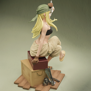 Winry Rockbell - Fullmetal Alchemist - művészet - makett, modell - Meska.hu