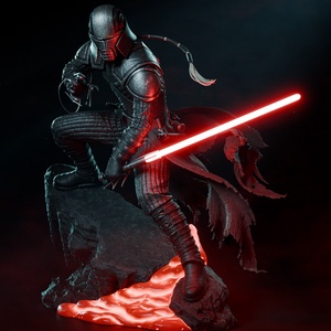 Starkiller - Star Wars: The Force Unleashed, Művészet, Makett, modell, Festett tárgyak, Mindenmás, MESKA
