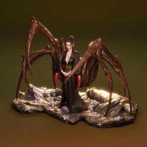 Queen Spider, Művészet, Makett, modell, Festett tárgyak, Mindenmás, MESKA