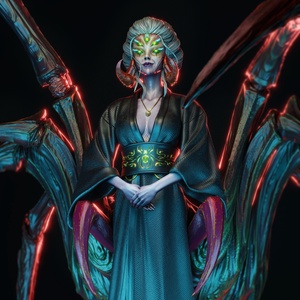 Queen Spider - művészet - makett, modell - Meska.hu Queen Spider - művészet - makett, modell - Meska.hu