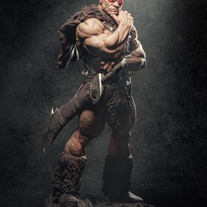 Zodd - Berserk, Művészet, Makett, modell, Festett tárgyak, Mindenmás, MESKA