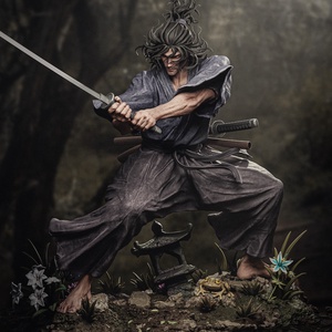 Miyamoto Musashi - művészet - makett, modell - Meska.hu Miyamoto Musashi - művészet - makett, modell - Meska.hu
