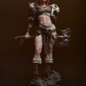 Barbarian Queen - művészet - makett, modell - Meska.hu Barbarian Queen - művészet - makett, modell - Meska.hu
