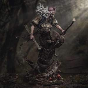 Baba Yaga - művészet - makett, modell - Meska.hu Baba Yaga - művészet - makett, modell - Meska.hu