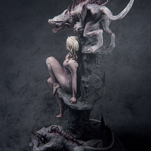 Elegy of the Wyrm - művészet - makett, modell - Meska.hu Elegy of the Wyrm - művészet - makett, modell - Meska.hu