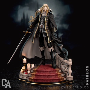 Alucard - Castlevania, Művészet, Makett, modell, Festett tárgyak, Mindenmás, MESKA