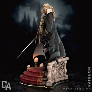 Alucard - Castlevania - művészet - makett, modell - Meska.hu Alucard - Castlevania - művészet - makett, modell - Meska.hu