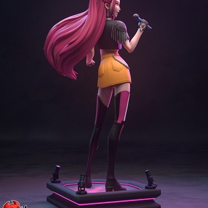 Mira - KPop Demon Hunters - művészet - makett, modell - Meska.hu Mira - KPop Demon Hunters - művészet - makett, modell - Meska.hu