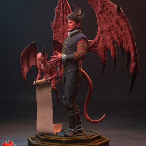 Raphael - Baldur's Gate 3 - művészet - makett, modell - Meska.hu Raphael - Baldur's Gate 3 - művészet - makett, modell - Meska.hu
