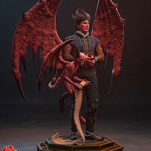 Raphael - Baldur's Gate 3 - művészet - makett, modell - Meska.hu Raphael - Baldur's Gate 3 - művészet - makett, modell - Meska.hu