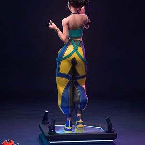 Zoey - KPop Demon Hunters - művészet - makett, modell - Meska.hu