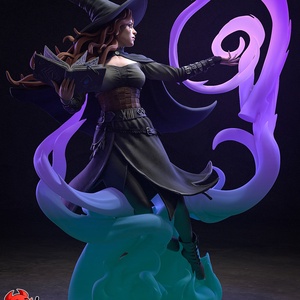 Tasha - Forgotten Realms - művészet - makett, modell - Meska.hu