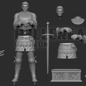 Henry of Skalitz - Kingdom Come: Deliverance 2 - művészet - makett, modell - Meska.hu