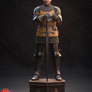 Henry of Skalitz - Kingdom Come: Deliverance 2, Művészet, Makett, modell, Festett tárgyak, Mindenmás, MESKA