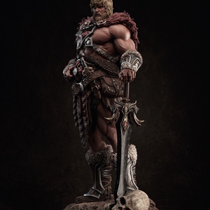 He-Man - Masters of the Universe - művészet - makett, modell - Meska.hu