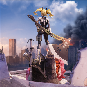 Kikoru Shinomiya - Kaiju No. 8 - művészet - makett, modell - Meska.hu