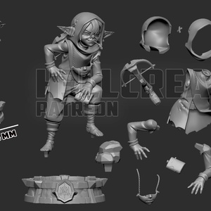 Nott - Critical Role - művészet - makett, modell - Meska.hu