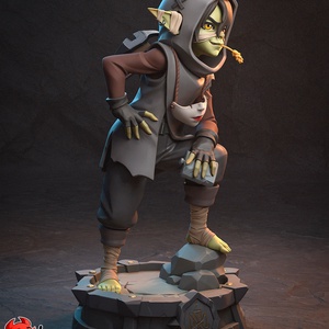 Nott - Critical Role - művészet - makett, modell - Meska.hu