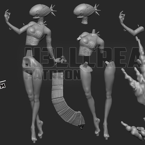 Reze - Chainsaw Man � The Movie: Reze Arc - művészet - makett, modell - Meska.hu