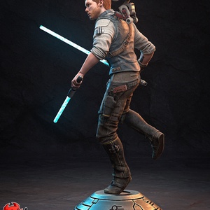 Cal Kestis - Star Wars Jedi Survivor - művészet - makett, modell - Meska.hu