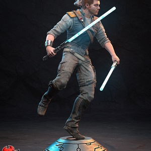 Cal Kestis - Star Wars Jedi Survivor - művészet - makett, modell - Meska.hu