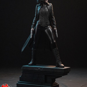 Selene - Underworld - művészet - makett, modell - Meska.hu