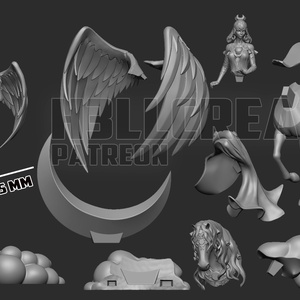 Selene - Hades II - művészet - makett, modell - Meska.hu