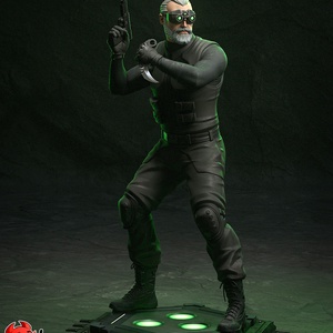 Sam Fisher - Splinter Cell, Művészet, Makett, modell, Festett tárgyak, Mindenmás, MESKA