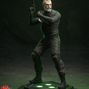 Sam Fisher - Splinter Cell - művészet - makett, modell - Meska.hu