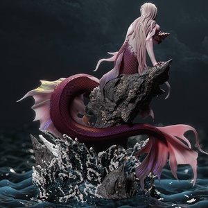 Mermaid - művészet - makett, modell - Meska.hu