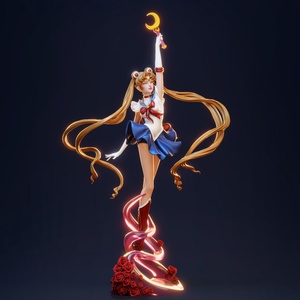 Sailor Moon - művészet - makett, modell - Meska.hu