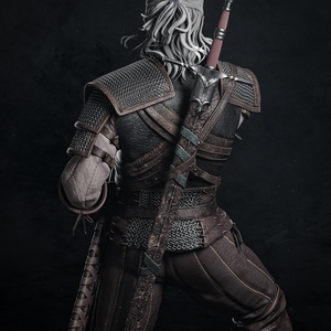 Geralt - művészet - makett, modell - Meska.hu