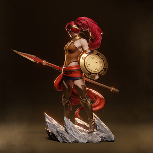Pyrrha Nikos - RWBY - művészet - makett, modell - Meska.hu
