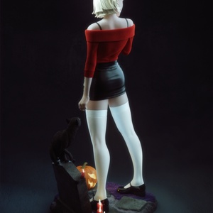 Sabrina - művészet - makett, modell - Meska.hu