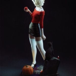 Sabrina - művészet - makett, modell - Meska.hu