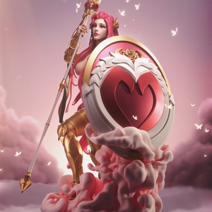 Aphrodite - Hades - művészet - makett, modell - Meska.hu