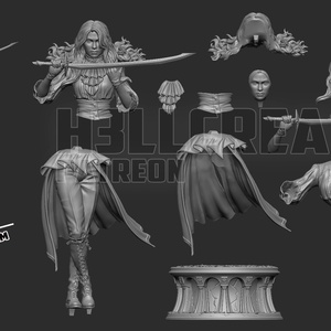 Maelle - Clair Obscur: Expedition 33 - művészet - makett, modell - Meska.hu