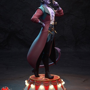 Mollymauk Tealeaf - The Mighty Nein - művészet - makett, modell - Meska.hu