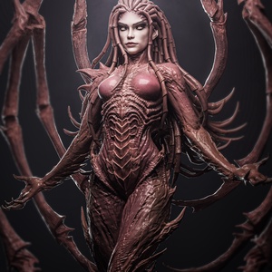 Kerrigan 1/6 CA3D, Művészet, Makett, modell, Festett tárgyak, Mindenmás, MESKA
